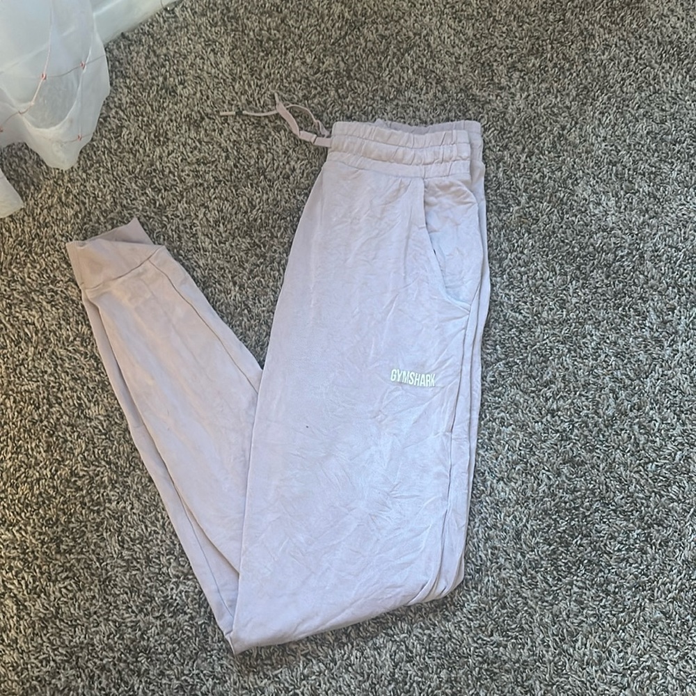 Sand pink Gymshark joggers